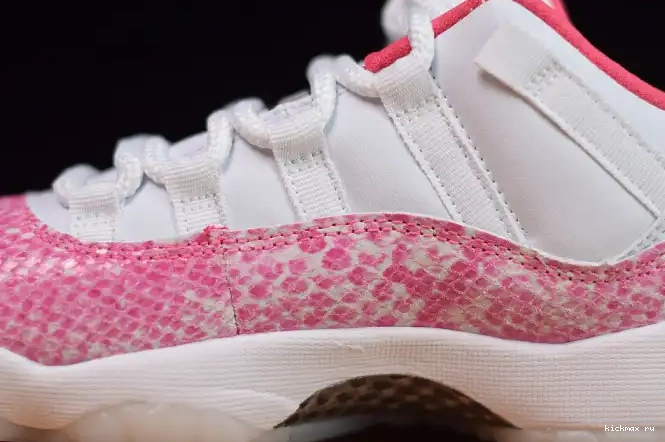 Rep MAX Pink Low AH7860-106 Air WMNS 11 Jordan Snakeskin 0505